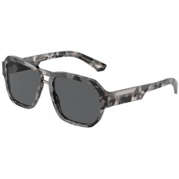 Dolce & Gabbana DG4464 Men's Pilot Sunglasses Tortoiseshell Havana 56mm