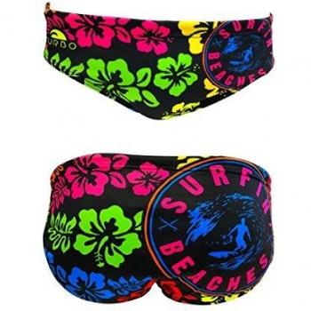 Bañador waterpolo Turbo Surfing Beach negro - M