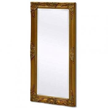vidaXL Wall Mirror Baroque Style 100x50 cm Gold