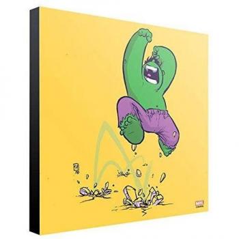 Skottie Young Hulk Wooden Wall Art 30 x 30 cm