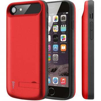 Cofuture Funda Batería para iPhone 7/8 iPhone 6/6s, Capacidad Grande con 5500mAh 200% Batería Extra Cargador Protector Recargable Rápido Batería Portátil Potencia Externa Ultra Delgado Prueba de Choques Funda Cargador