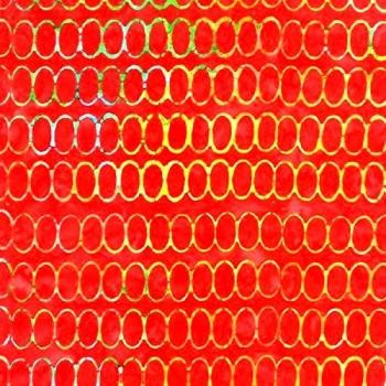 Algodón Tela Fat Quarter - moda - dulce vida Pat Sloan - Batik - Cherry rojo - 43057 3 - Juego con uno para ti, uno para mí BATIKS, Pueblo Natal niña y uno para ti, uno para mí impresiones