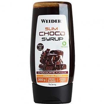 Weider Slim Sirope Vegano, Sabor de Chocolate -350 g