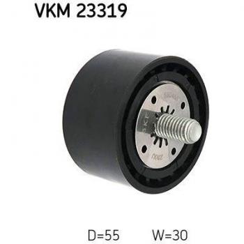 Polea de inversión y guía SKF VKM 23319, para correa v-ribbed, incluye características de alta durabilidad, diseño optimizado para reducir la fricción y mejorar el rendimiento del sistema de transmisión