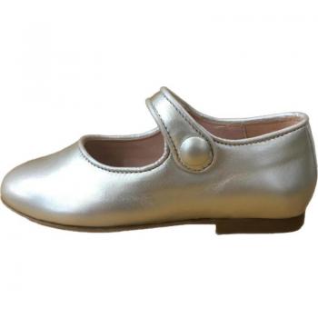 Zapatos de Niña Titanitos Chiara Plata Metálico