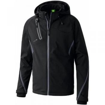 Erima Children's Softshell Jacket Function - Unisex, Black