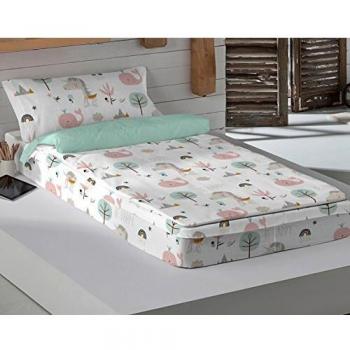 HACIENDO EL INDIO Saco nórdico sin Relleno Rainbowland Cama 90 cm