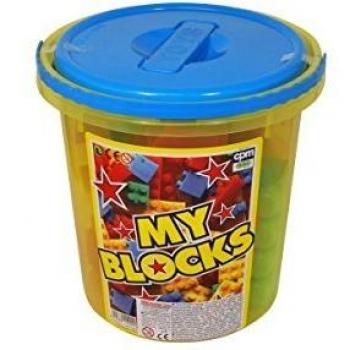 Apel Plastik Di Antonio - Construcciones, Cubo, Multicolor, APE010