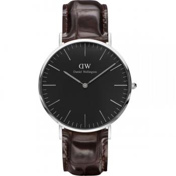 Reloj de Hombre Daniel Wellington Classic York 40mm Negro