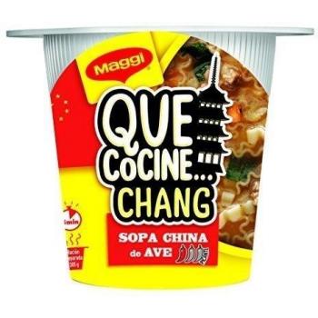 Maggi Que Cocine...Chang Sopa de pasta con pato y hortalizas, deshidratada - 1 paquete, 45 gramos