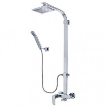 Clever 98415 Grifo DE Ducha Tubo Extensible Paula, Baño