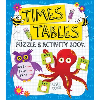 Libro de Actividades y Rompecabezas de Tablas de Multiplicar