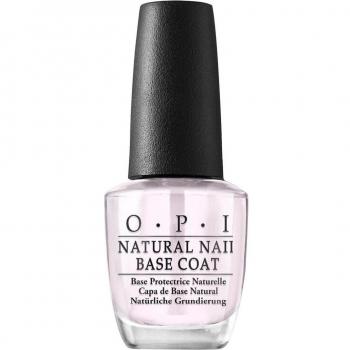 OPI Natural Nail Base Coat, Promoting Long-Lasting Finish & Prevents Staining, 15ml
