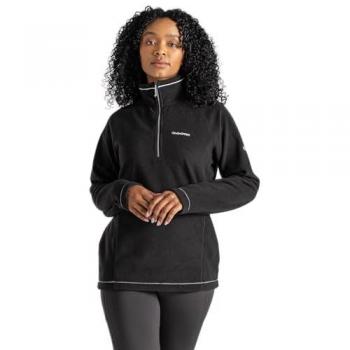 Craghoppers Women's Insulated Half-Zip Fleece Jacket - Miska Vi Black 3XL