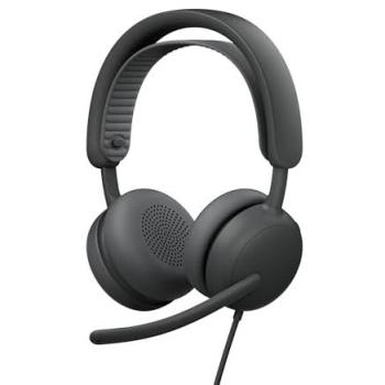 Auriculares Inalámbricos Logitech Zone Wireless 2 ES con Cancelación de Ruido, Micrófono y USB-C, Uso Profesional, Color Grafito