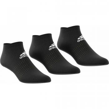 adidas Light Low 3PP Socks, Unisex Adulto, Black/Black/Black, KXL