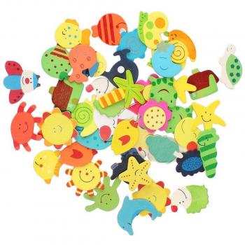 Dealglad® - 48 imanes, para frigorífico, para nevera, juguete educativo para los niños, decoración del hogar