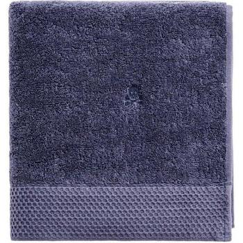 Toalla de tocador Scalpers Home en azul navy, 30x50cm, 100% algodón con logo bordado