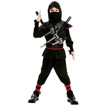 Desconocido My Other Me-202043 peliculas y tv Disfraz de ninja killer para niño, color negro, 10-12 años