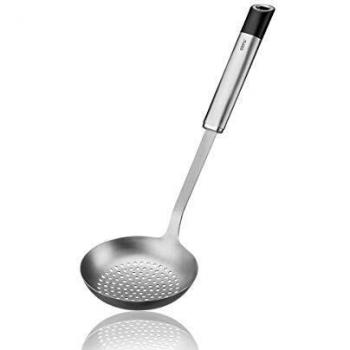 Cuchara Coladora GEFU Primeline, Acero Inoxidable, Ergonomía Avanzada