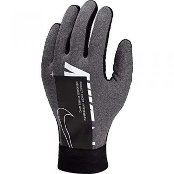 NIKE ACDMY HPRWRM-NK Air Guantes, Unisex Adulto, Charcoal Heathr/Black/White, S
