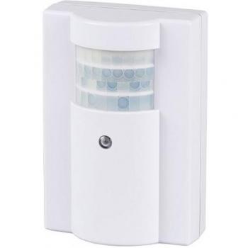 Detector de movimiento inalámbrico Heidemann HX 150 m, IP55, color blanco