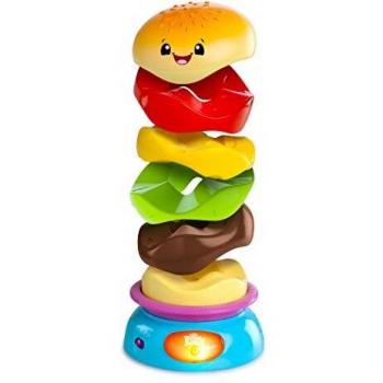 Bright starts 52126 - Stack 'n spin burger