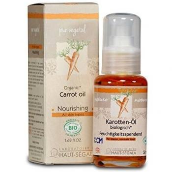 Aceite Vegetal de Zanahoria Puro y Orgánico, 50 ml
