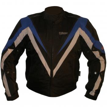 Wingx 700308 Wingx rayas corto chaqueta black-blue-silver
