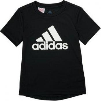 Camiseta de niños Adidas Designed To Move Big Logo, manga corta, color negro, talla 164