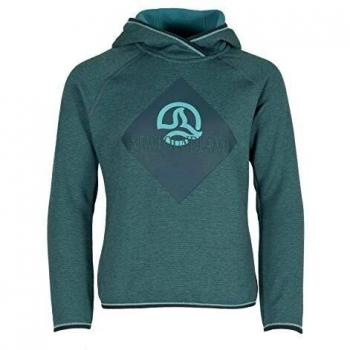 Ternua Sudadera Madi Hoody G Niñas, Pagoda Blue, 08