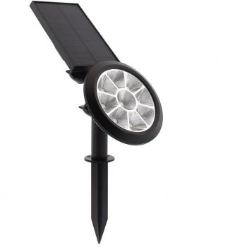 Foco de jardín solar dual blanco STREET CW+WW (2700K+6000K)