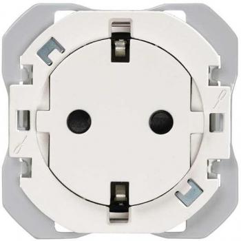 Base de enchufe Simon 270 Clean schuko blanco