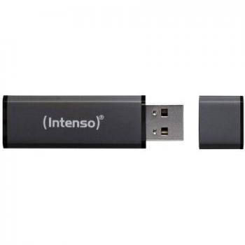 Intenso Alu Line - Memoria USB 2.0 de 4 GB, color antracita