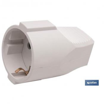 Base Enchufe Aérea Blanca (16A-250V)