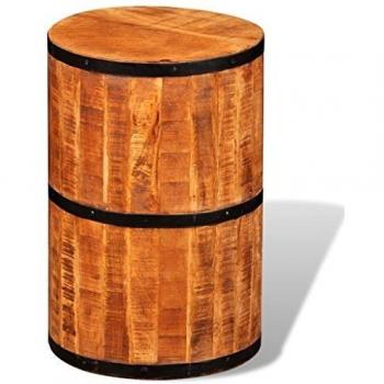 Taburete de madera maciza de mango