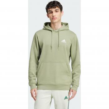 Adidas Essentials Feelcozy Men's Hoodie - Tent Green - Size M