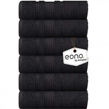 Eono by Amazon, Toallas de Mano, Paquete de 6,