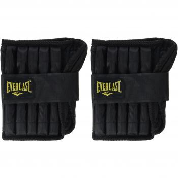 Everlast - Pesas ajustables para tobillo, color negro, talla 2 x 5 lb