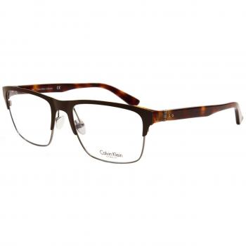 Calvin Klein 205W39NYC Ck8014 223 54, Monturas de Gafas para Hombre, Brown