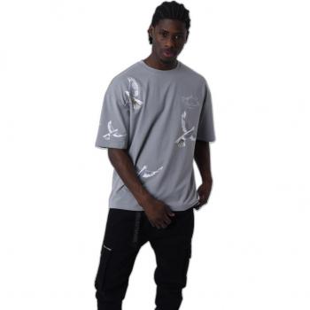 Camiseta Project X Paris Gris Claro XS Hombre