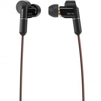 Sony N3AP - Auriculares (Alámbrico, Dentro de oído, Binaural, Intraaural, 3 - 40000 Hz, Negro)