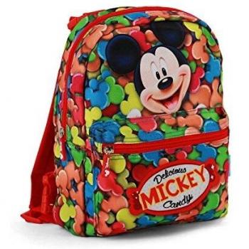 KARACTERMANIA Mickey Mouse Mochila infantil reversible, 31 cm, Rojo