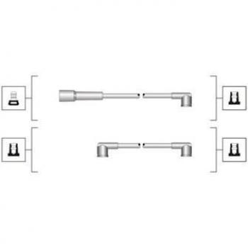 Juego de cables de encendido MAGNETI MARELLI 941319170040