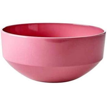 Cuenco de melamina de arroz, 6 l, color rosa polvoriento: extra grande
