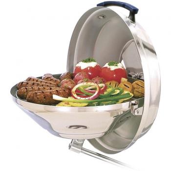 Magma A10-104 Marine Kettle Charcoal Grill with Hinged Lid