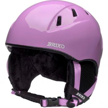 Casco de esquí y snowboard Briko Makalu infantil violeta S-M unisex