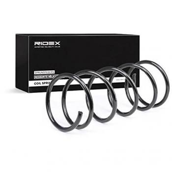 Muelle de suspensión RIDEX 188C0177 para Eje delantero, 415mm longitud, 158mm diámetro