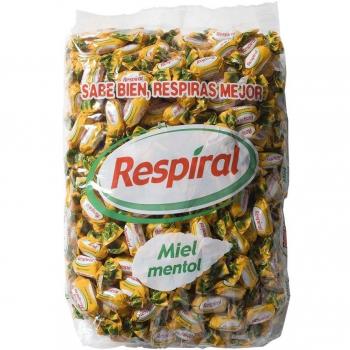 Caramelos Respiral de Miel y Eucalipto - Bolsa de 1KG