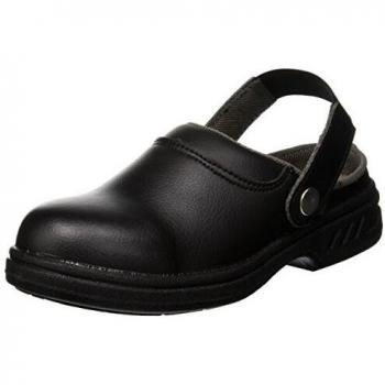 Zueco de seguridad Portwest Steelite SB AE WRU, color negro, talla 34